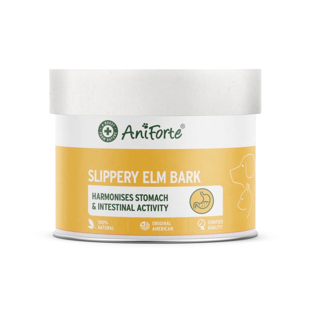 AniForte® Slippery Elm Bark Powder for Dogs and Cats - 100g