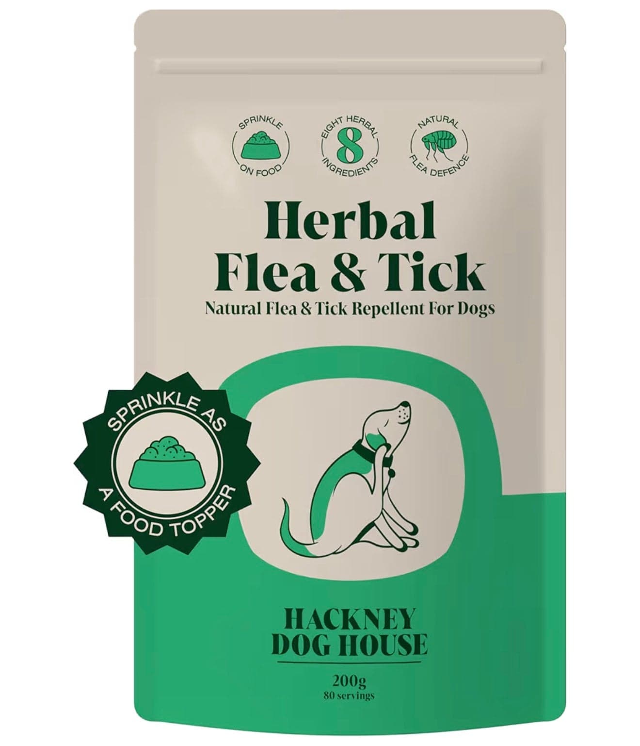 Hackney Dog House Herbal Flea & Tick for Dogs – Natural Internal Defence