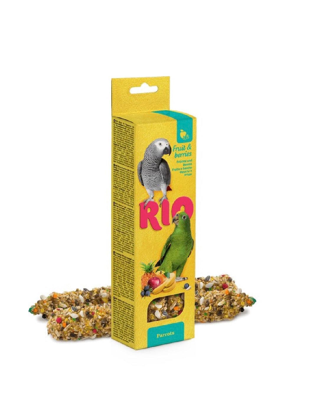 RIO Sticks for Parrots with Fruit and Berries (2x90g)