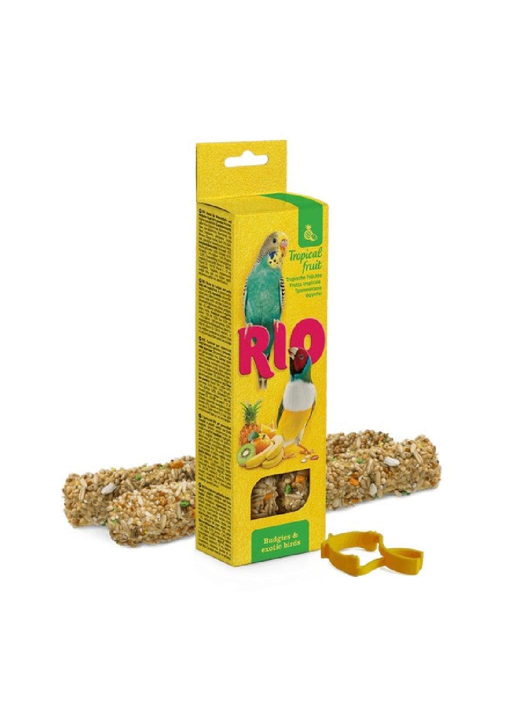 RIO Sticks for Budgies and Exotic Birds with Tropical Fruit 2x40g pack