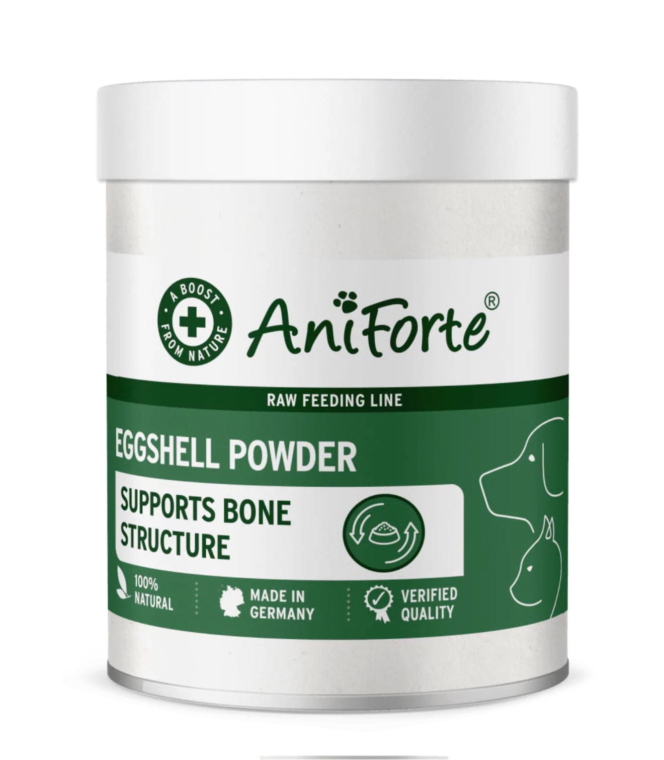 AniForte® Eggshell Powder for Dogs and Cats - 250g