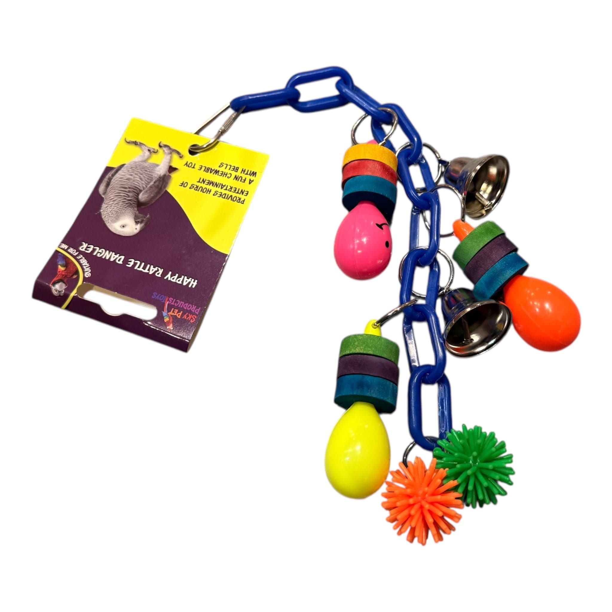 Happy Rattler Danger - Bird Toy - 9312