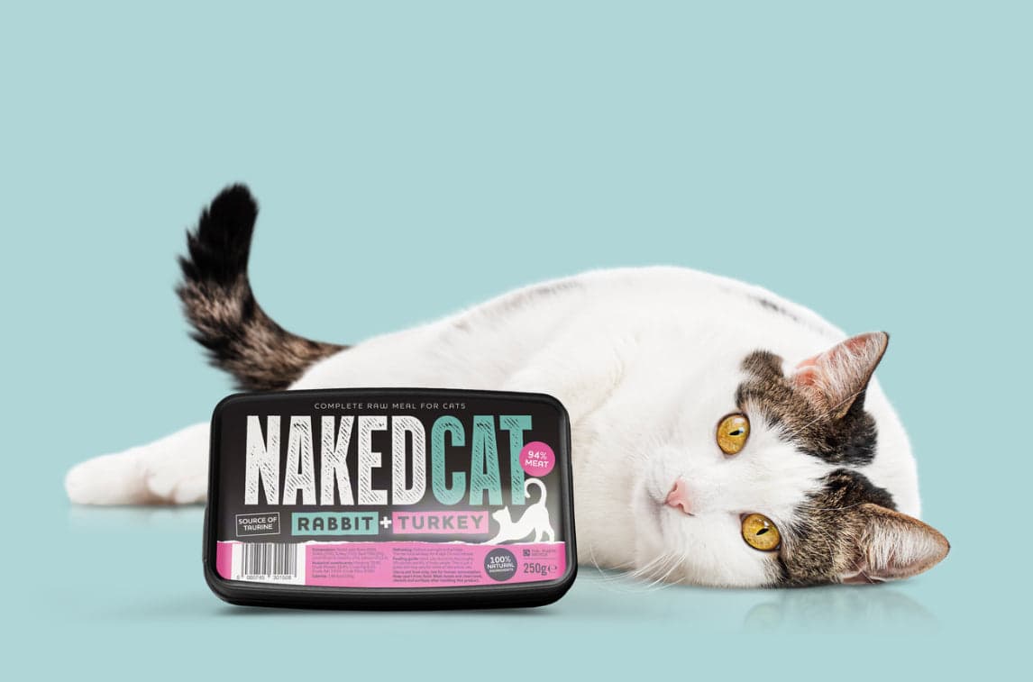 Naked Cat - Raw Food - 250g - Rabbit & Turkey